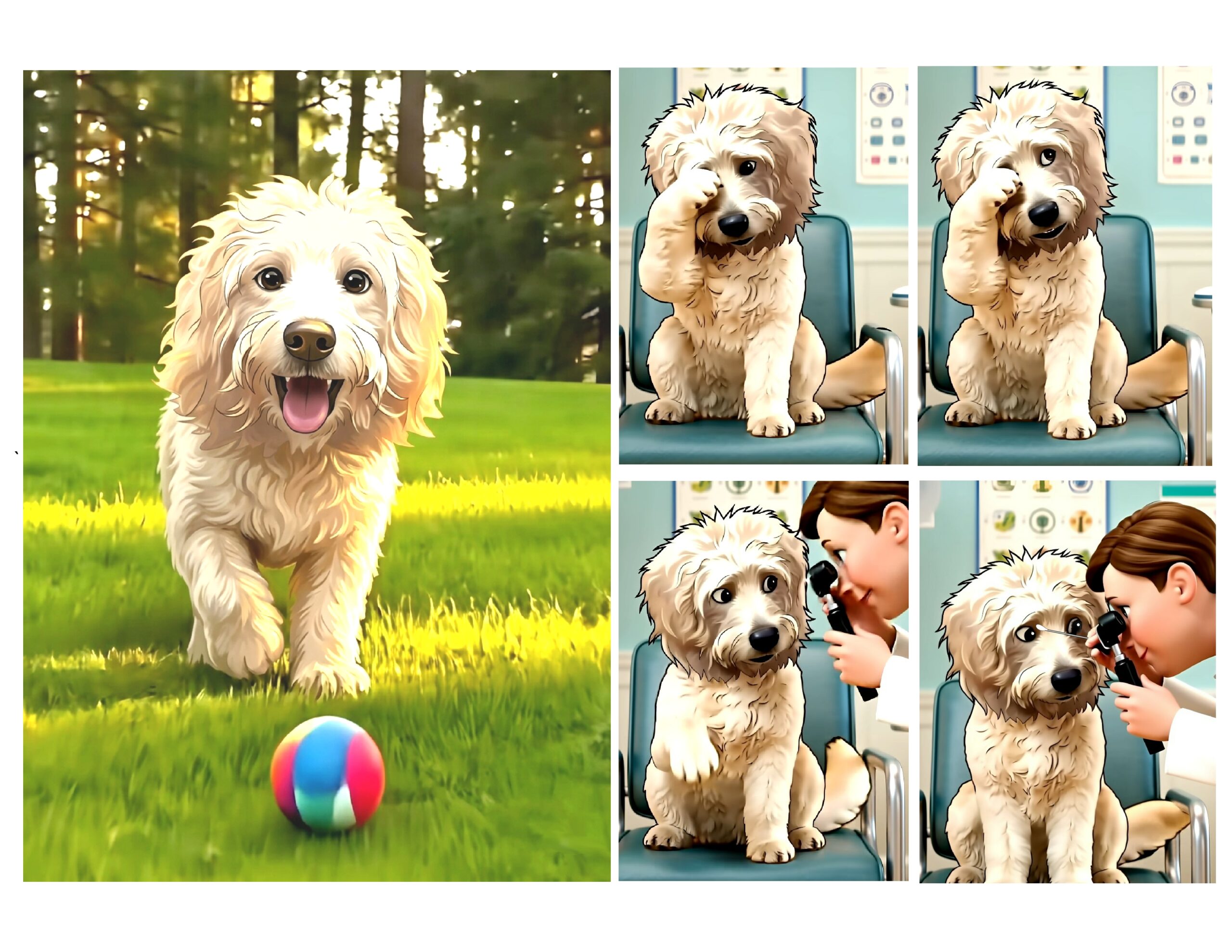 eye doctor collage
