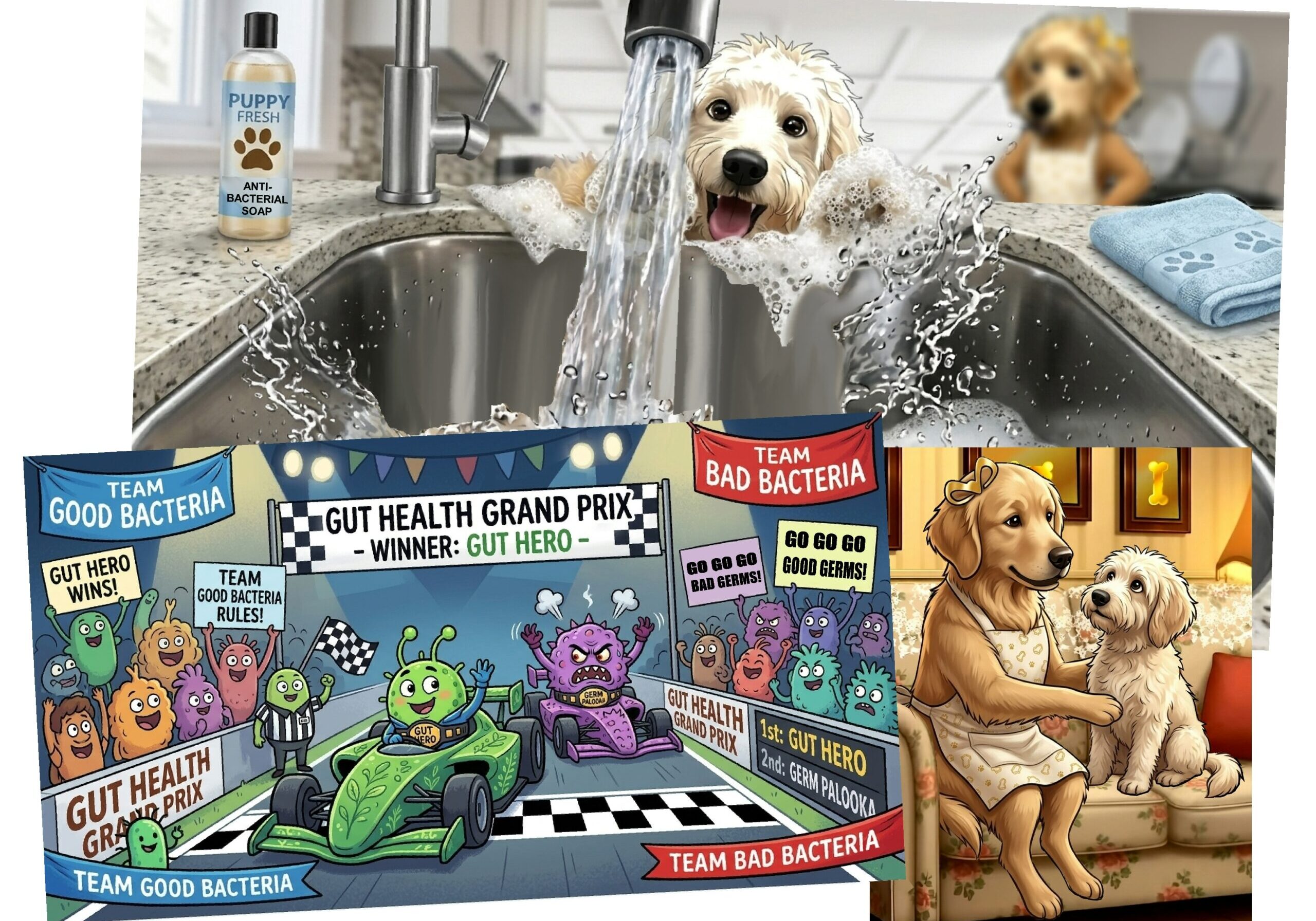 good germs story collage 1